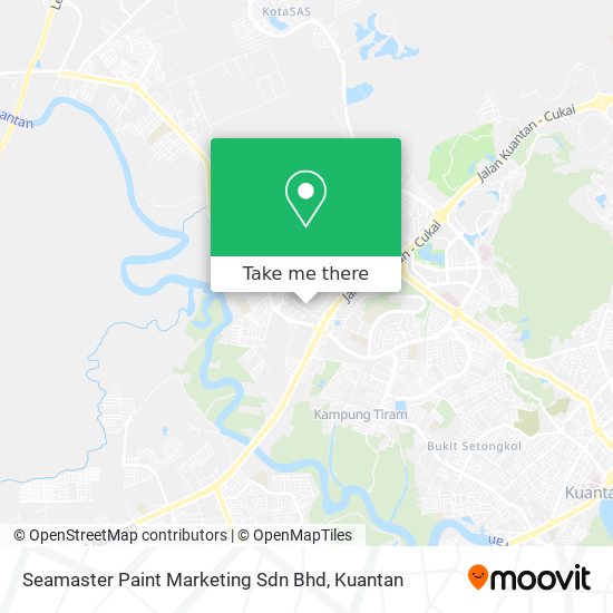 Seamaster Paint Marketing Sdn Bhd map