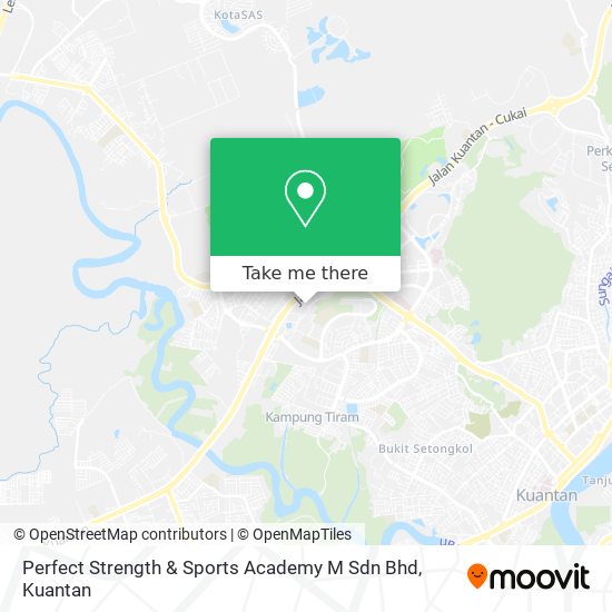 Peta Perfect Strength & Sports Academy M Sdn Bhd