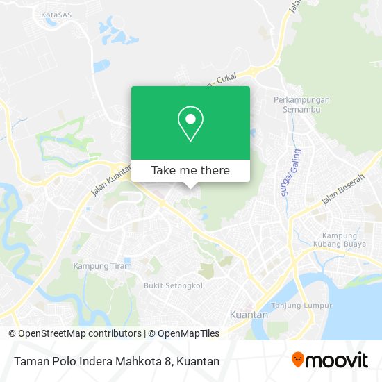 Taman Polo Indera Mahkota 8 map