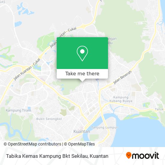 Tabika Kemas Kampung Bkt Sekilau map