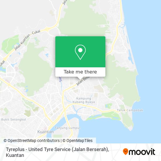 Tyreplus - United Tyre Service (Jalan Berserah) map