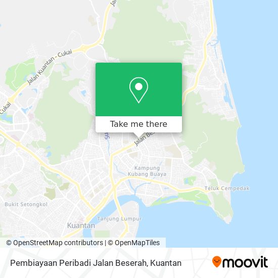 Peta Pembiayaan Peribadi Jalan Beserah