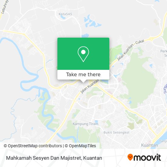 Mahkamah Sesyen Dan Majistret map