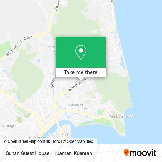 Sunan Guest House - Kuantan map