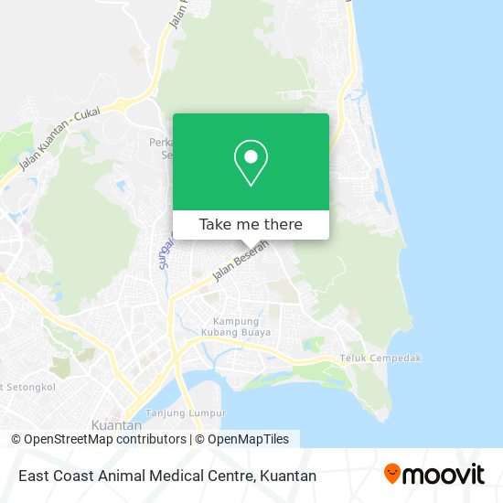 East Coast Animal Medical Centre map