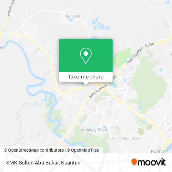 SMK Sultan Abu Bakar map