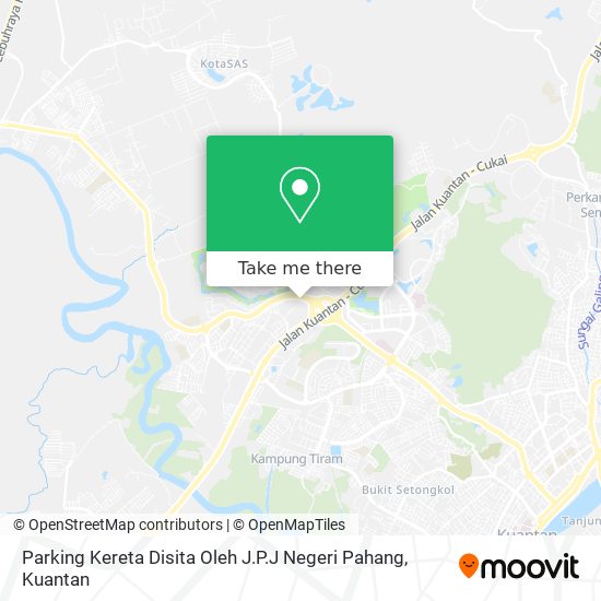 Peta Parking Kereta Disita Oleh J.P.J Negeri Pahang