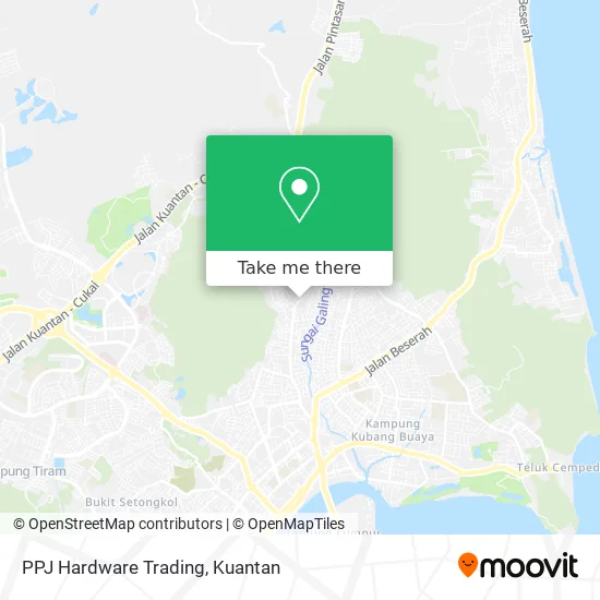 PPJ Hardware Trading map