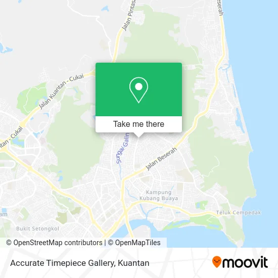 Accurate Timepiece Gallery map