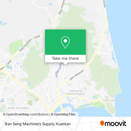 Ban Seng Machinery Supply map