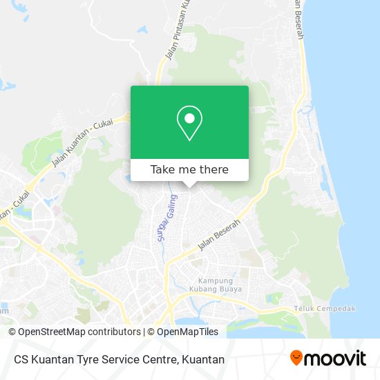 Peta CS Kuantan Tyre Service Centre