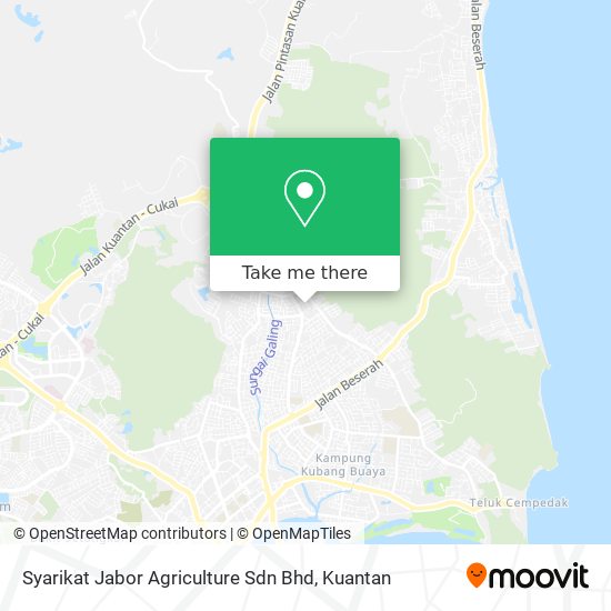 Peta Syarikat Jabor Agriculture Sdn Bhd