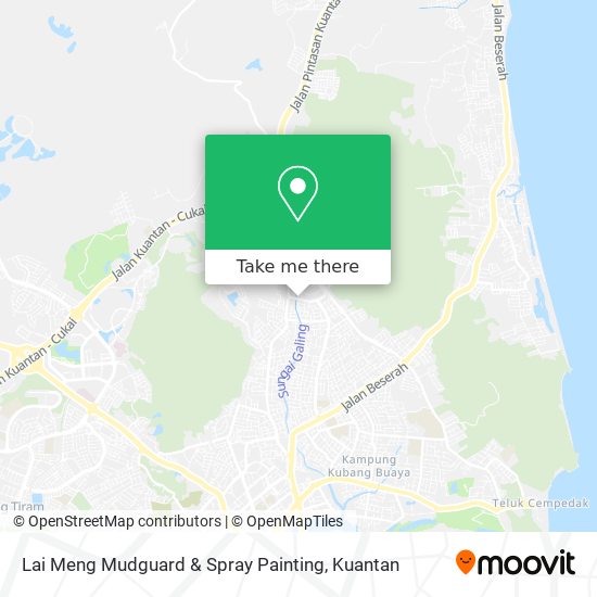 Lai Meng Mudguard & Spray Painting map