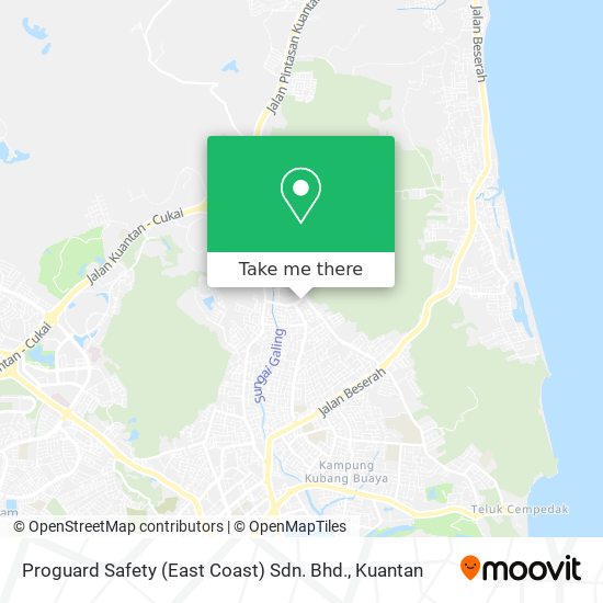 Proguard Safety (East Coast) Sdn. Bhd. map