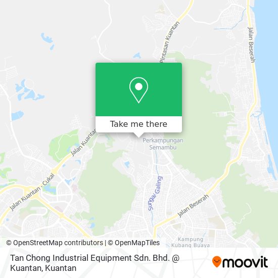 Tan Chong Industrial Equipment Sdn. Bhd. @ Kuantan map