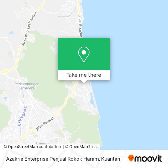 Azakrie Enterprise Penjual Rokok Haram map