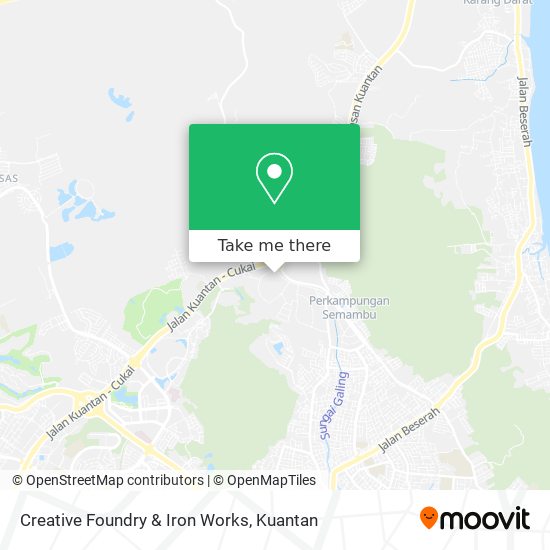 Creative Foundry & Iron Works map