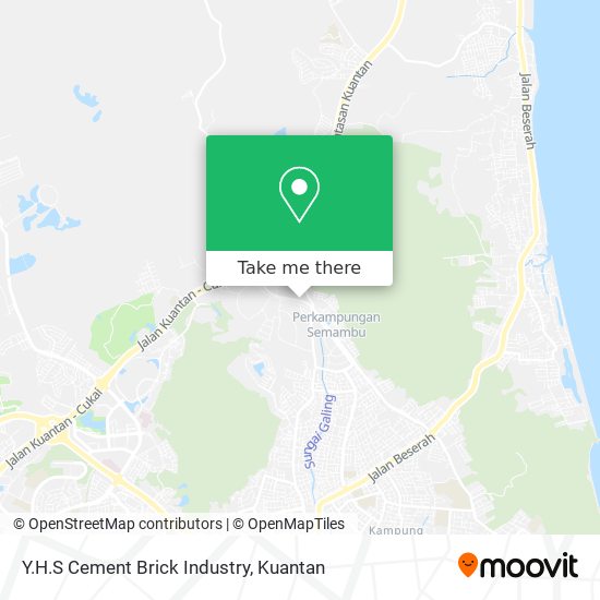 Y.H.S Cement Brick Industry map