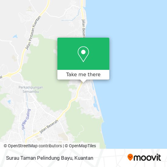 Surau Taman Pelindung Bayu map