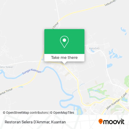 Peta Restoran Selera D'Ammar