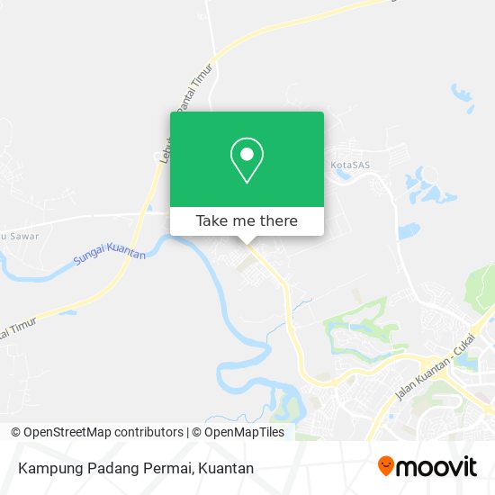 Peta Kampung Padang Permai