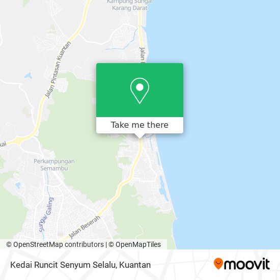 Kedai Runcit Senyum Selalu map