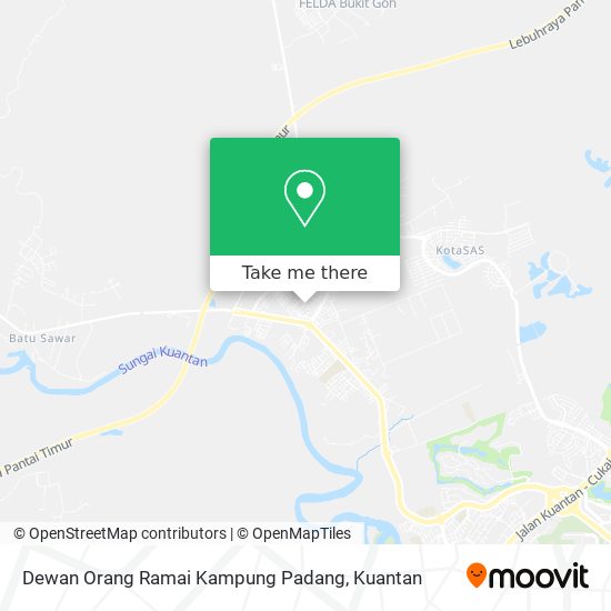 Dewan Orang Ramai Kampung Padang map