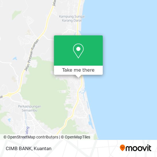 CIMB BANK map