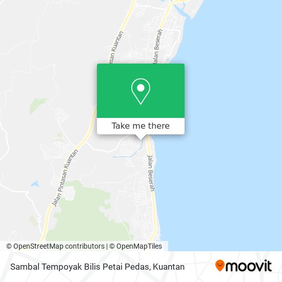 Sambal Tempoyak Bilis Petai Pedas map