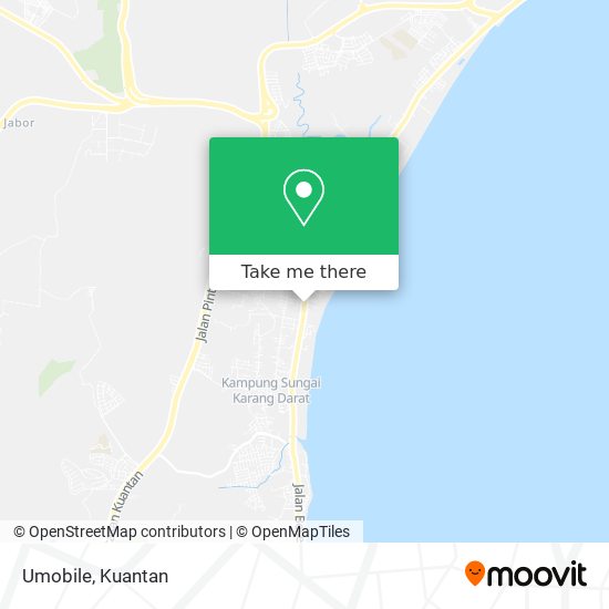 Umobile map