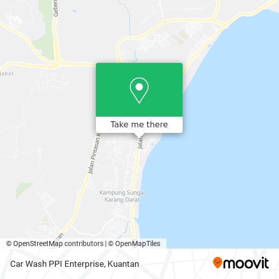 Car Wash PPI Enterprise map