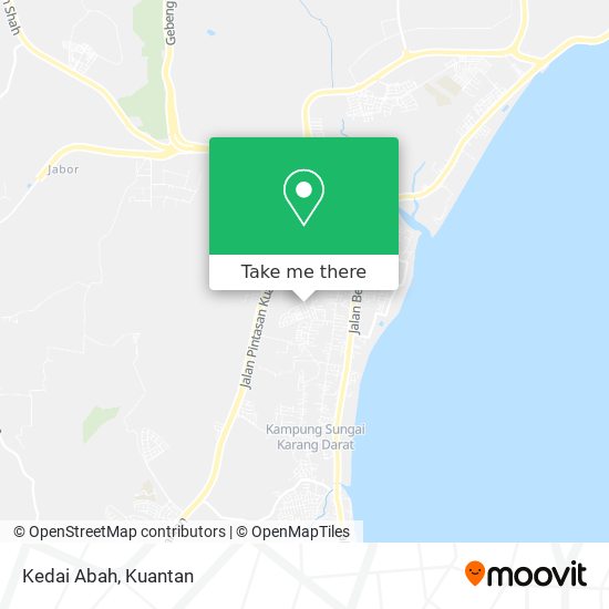 Kedai Abah map