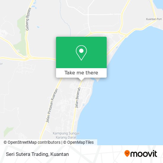 Peta Seri Sutera Trading
