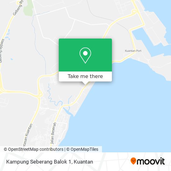 Peta Kampung Seberang Balok 1