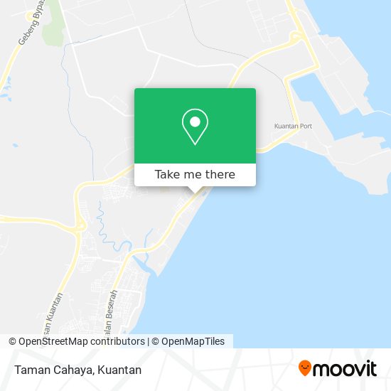 Taman Cahaya map