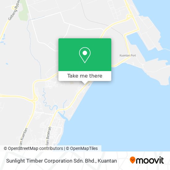 Sunlight Timber Corporation Sdn. Bhd. map
