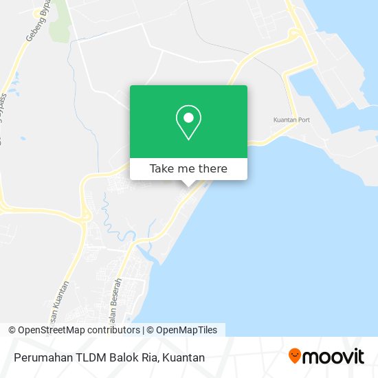 Peta Perumahan TLDM Balok Ria