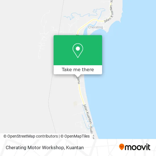 Cherating Motor Workshop map