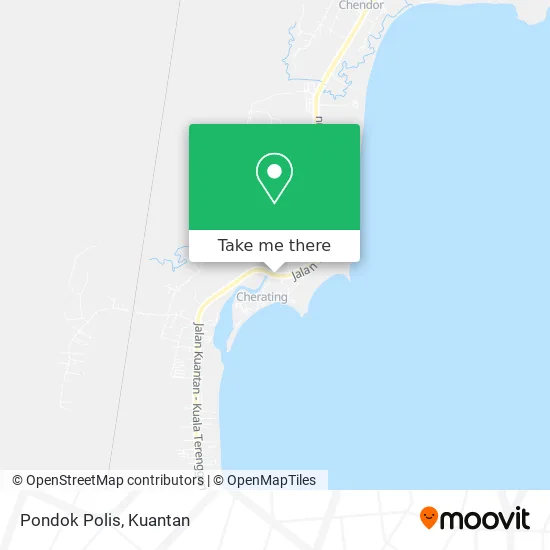 Pondok Polis map