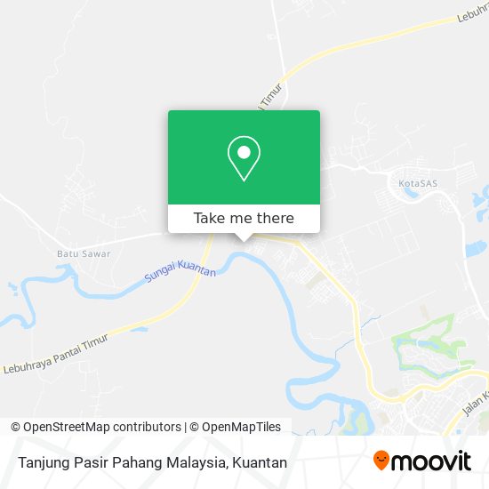Peta Tanjung Pasir Pahang Malaysia