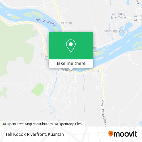 Peta Teh Kocok Riverfront