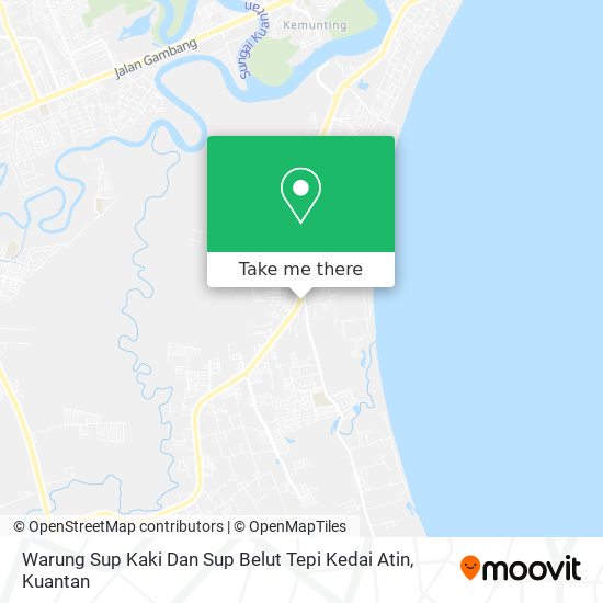 Warung Sup Kaki Dan Sup Belut Tepi Kedai Atin map