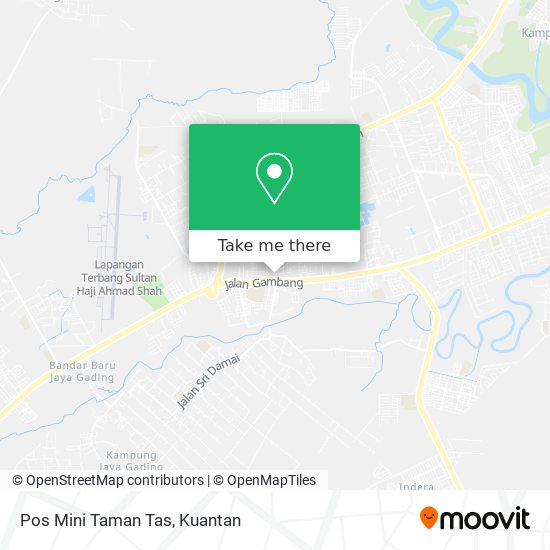 Pos Mini Taman Tas map