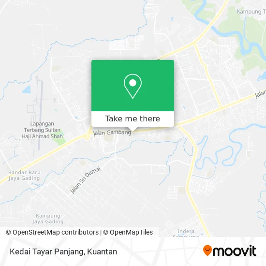 Kedai Tayar Panjang map