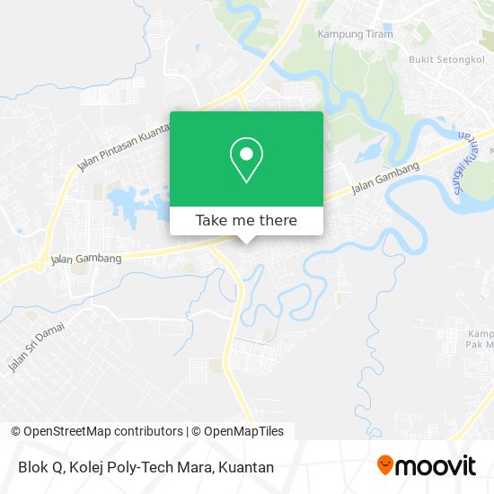 Blok Q, Kolej Poly-Tech Mara map