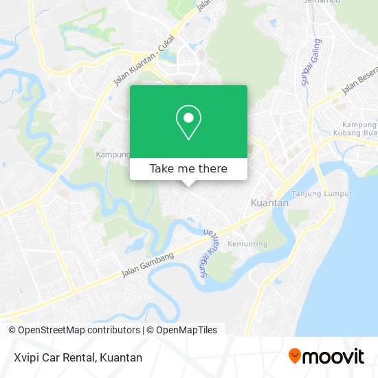 Xvipi Car Rental map