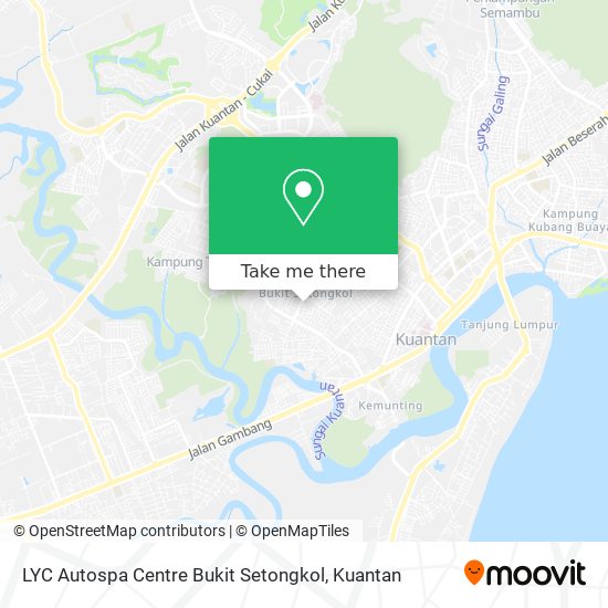 LYC Autospa Centre Bukit Setongkol map