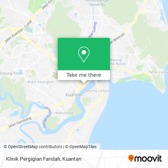 Klinik Pergigian Faridah map