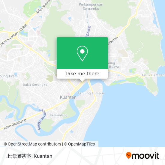 上海灘茶室 map