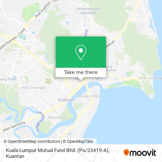 Kuala Lumpur Mutual Fund Bhd. (Ps / 23419-A) map